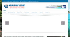 Desktop Screenshot of kauaiguidedtours.com